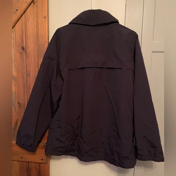 Lands End men’s full zip jacket with hood - Picture 4 of 8